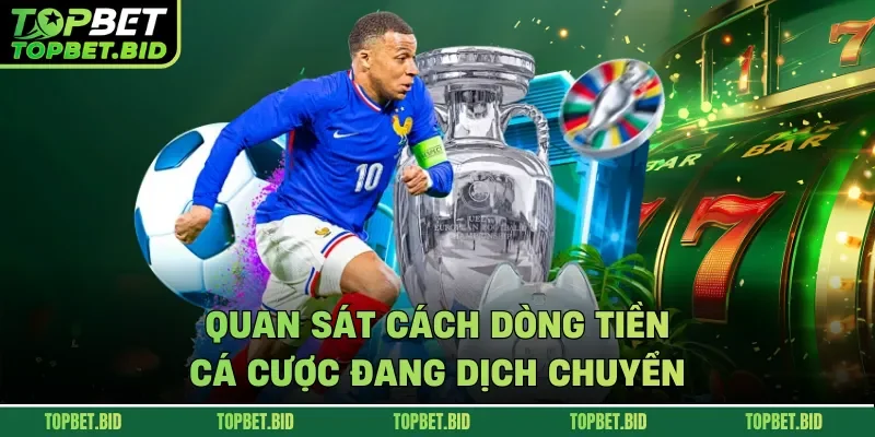Quan sát cách dòng tiền cá cược đang dịch chuyển