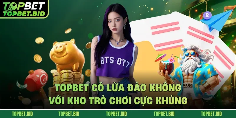 TOPBET có lừa đảo không với kho trò chơi cực khủng